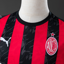Camisa Milan 25/26 Vermelho e Preto – Versão Torcedor