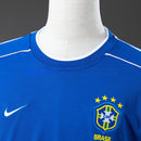 Camisa Seleção Brasil ll 1998 Azul – Versão Retrô