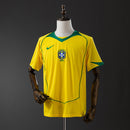 Camisa Brasil I 2004 Amarela – Versão Retrô