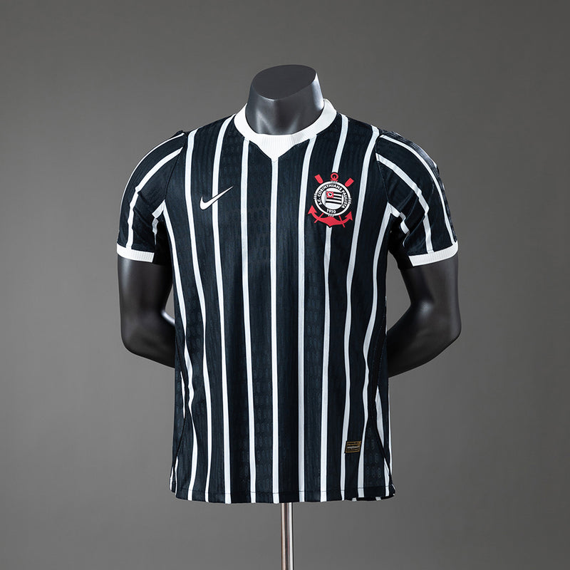 Camisa Corinthians 2026/27 Branca e Preta – Versão Jogador