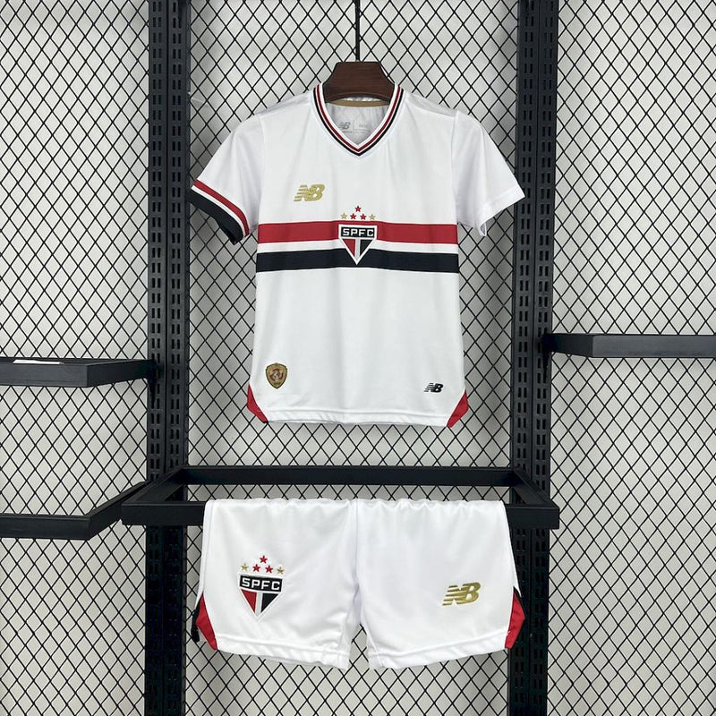 Conjunto Infantil São Paulo 2025/26 – Home