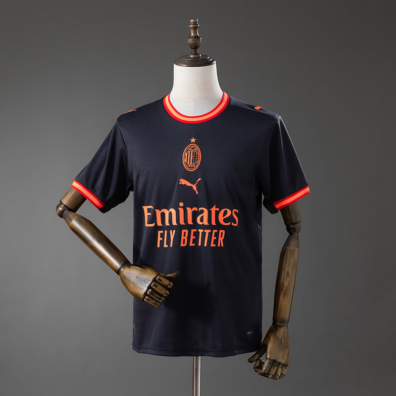Camisa Milan 26/27 Preta – Versão Torcedor