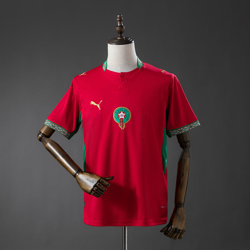 Camisa Marrocos Copa do Mundo 2026 – Versão Torcedor