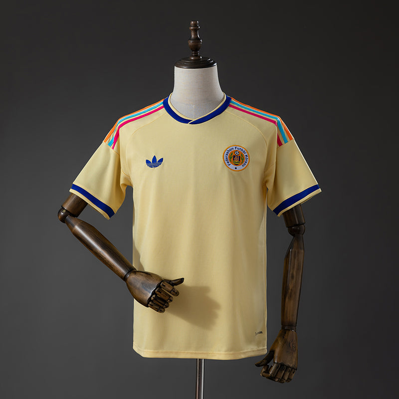 Camisa Seleção de Curaçao 26/27 Amarelo – Versão Torcedor