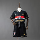 Conjunto Infantil São Paulo 2025/26  Preto – Versão Torcedor