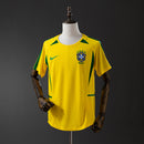 Camisa Brasil I 2002 Amarela – Versão Retrô