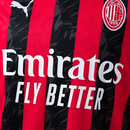 Camisa Milan 25/26 Vermelho e Preto – Versão Torcedor