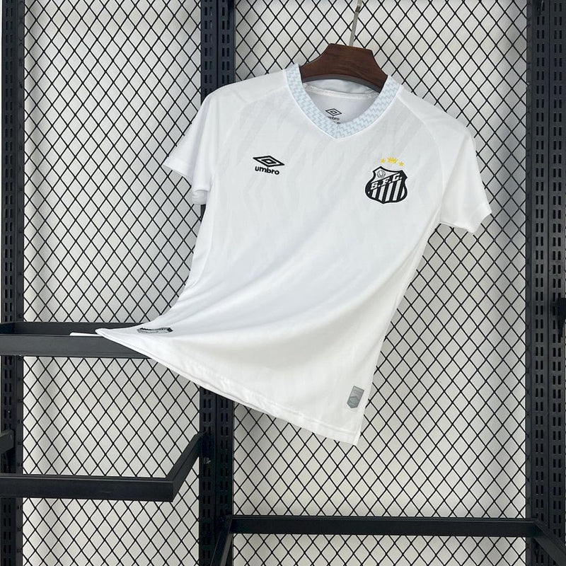 Camisa Feminina Santos 25/26 Branca – Versão Torcedora