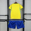 Conjunto Infantil Brasil 2026/27 – Home