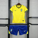 Conjunto Infantil Brasil 2026/27 – Home