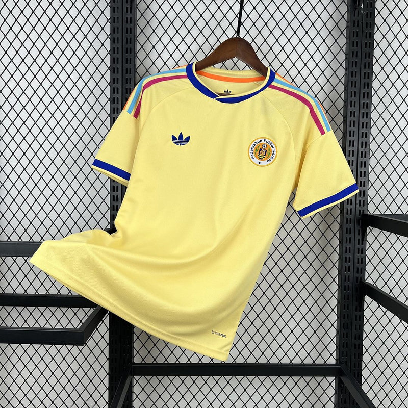 Camisa Seleção de Curaçao 26/27 Amarelo – Versão Torcedor