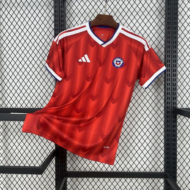 Camisa Seleção do Chile 26/27 Vermelha – Versão Torcedor