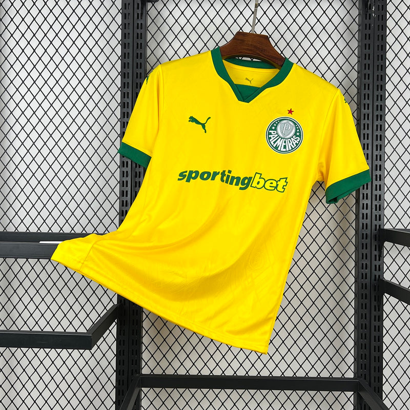 Camisa Palmeiras 25/26 Amarela – Versão Torcedor