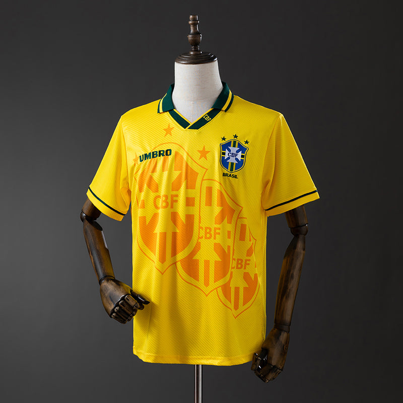 Camisa Brasil I 1994 Amarela – Versão Retrô