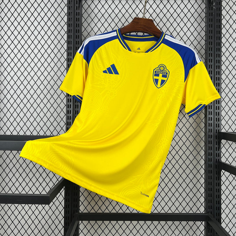 Camisa Seleção da Suécia 26/27 Amarela – Versão Torcedor