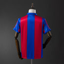 Camisa Barcelona 1991/92 Vermelha e Azul – Versão Retrô