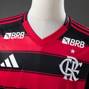 Camisa Flamengo 25/26 Vermelho e Preto – Versão Torcedor