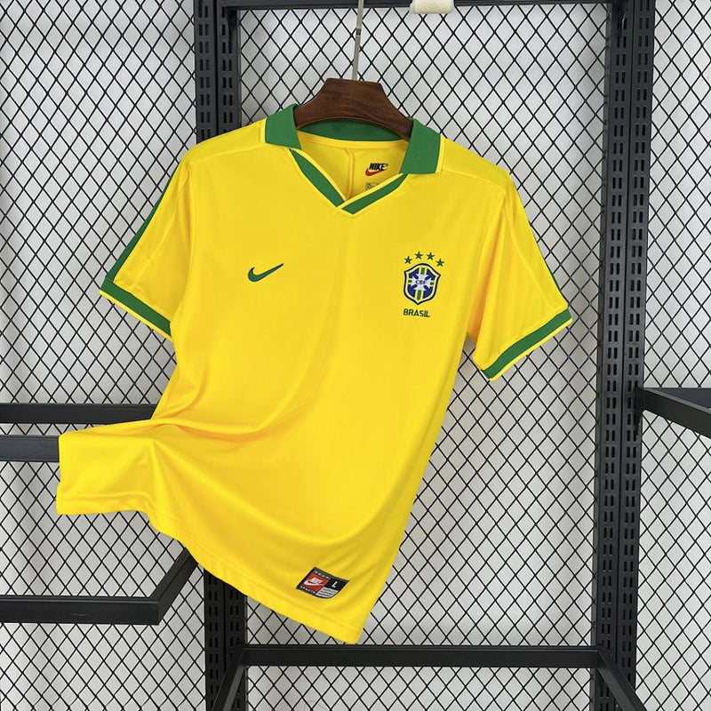 Camisa Brasil I 1997 Amarela – Versão Retrô