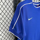 Camisa Retrô Seleção Brasil 1998/98 Away Azul – Versão Retrô