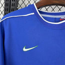 Camisa Retrô Seleção Brasil 1998/98 Away Azul – Versão Retrô