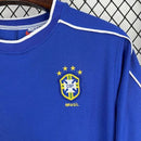 Camisa Retrô Seleção Brasil 1998/98 Away Azul – Versão Retrô