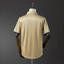 Camisa Barcelona 2001/02  Amarela e Azul – Versão Retrô