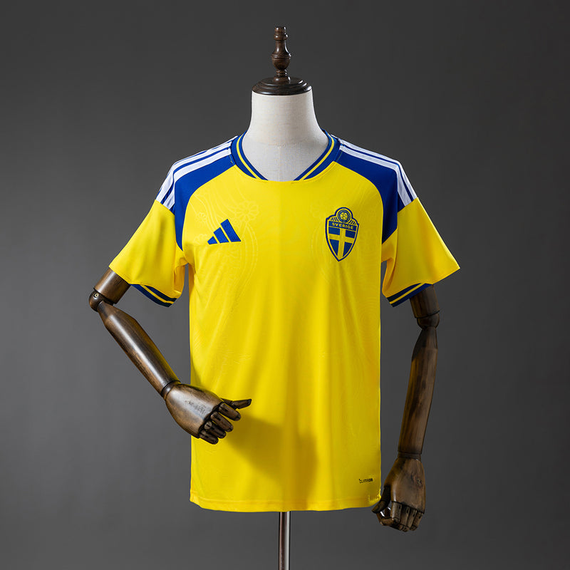 Camisa Seleção da Suécia 26/27 Amarela – Versão Torcedor