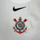 Camisa Corinthians 25/26 Branco e Preto – Versão Torcedor