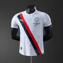 Camisa Manchester City 2025/26 Away Branca – Versão Jogador