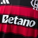 Camisa Flamengo 25/26 Vermelho e Preto – Versão Torcedor