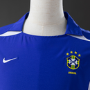 Camisa Brasil II 2002 Azul – Versão Retrô