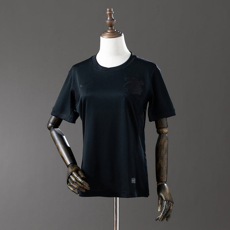 Camisa Corinthians 2024/25 Feminina Preta – Versão Torcedora