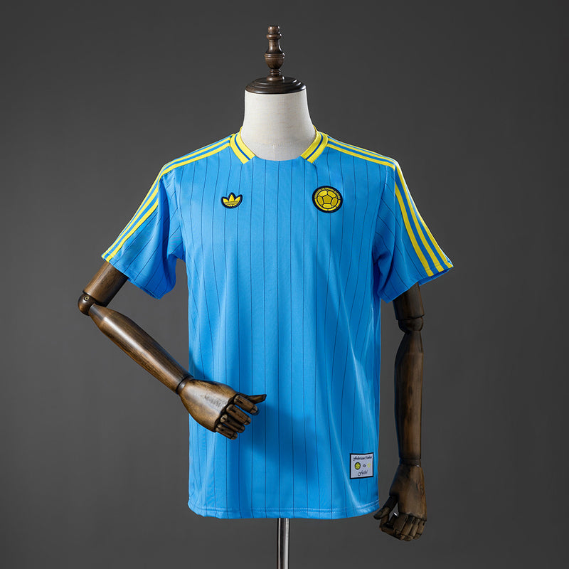 Camisa Colômbia 2026 Azul – Versão Torcedor II