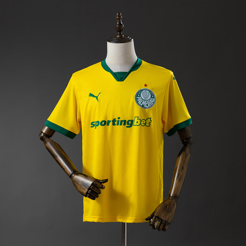 Camisa Palmeiras 25/26 Amarela – Versão Torcedor