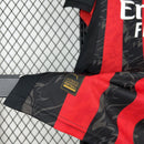 Camisa Milan 25/26 Vermelho e Preto – Versão Torcedor