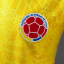 Camisa Colômbia Copa do Mundo 2026 Amarela – Versão Jogador