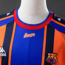 Camisa Barcelona 1997- Laranja e Azul – Versão Retrô