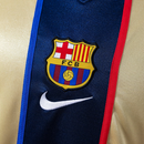 Camisa Barcelona 2001/02  Amarela e Azul – Versão Retrô