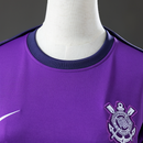 Camisa Corinthians 2025/26 Pré-Jogo Treino Roxa Feminina – Versão Torcedora