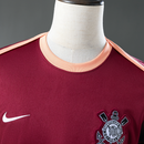 Camisa Corinthians 2026/27 Pré-Jogo Vinho – Versão Torcedor