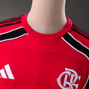 Camisa Flamengo 2025/26 UBP CR Vermelha – Versão Torcedor