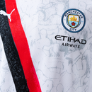 Camisa Manchester City 2025/26 Away Branca – Versão Torcedor