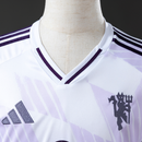 Camisa Manchester United 2025/26 Away Branca – Versão Torcedor