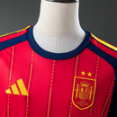 Camisa Seleção da Espanha 26/27 Vermelha – Versão Torcedor