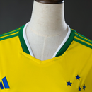 Camisa Cruzeiro 2026/27 Edição Especial Feminina Amarela – Versão Torcedora