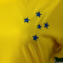 Camisa Cruzeiro 2026/27 Edição Especial Feminina Amarela – Versão Torcedora
