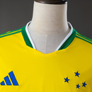 Camisa Cruzeiro 2026/27 Edição Brasil Amarela – Versão Torcedor