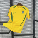Camisa Brasil I 2002 Amarela – Versão Retrô