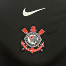 Camisa Corinthians 25/26 Preto e Branco – Versão Torcedor